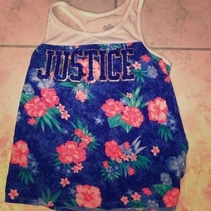 Justice tank top